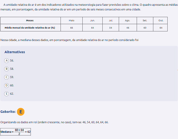 questão 137 amarela