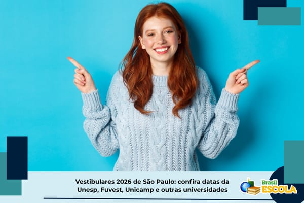 Foto da fachada do ITA em fundo azul. Texto: ITA Vestibular 2026