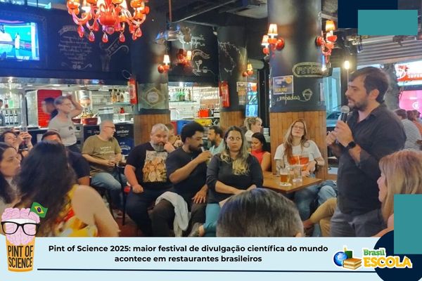 Pint of Science 2025 Foto do evento Pint of Science no Rio de Janeiro