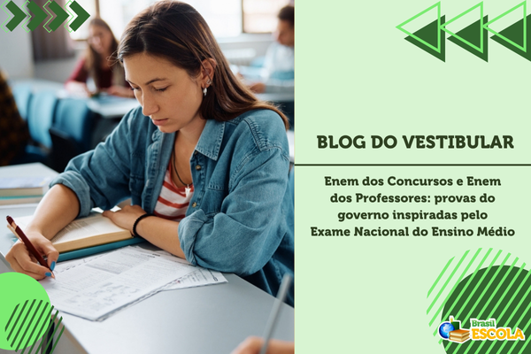 Pessoa escrevendo. Texto: título do artigo