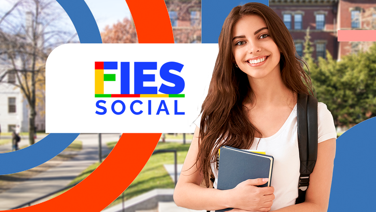 Estudante em campanha do Fies Social do MEC