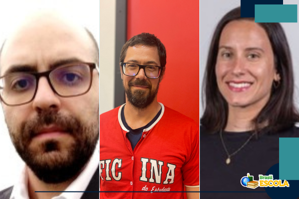 Munir Abboud, Daniel Simões e Laura Vecchioli